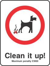 Clean it up Sign D